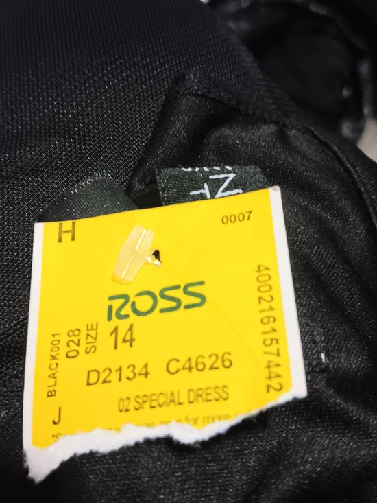 Enfocus Studio Black Long Sleeve V-Neck Sheath Dress - Picture 5 of 5